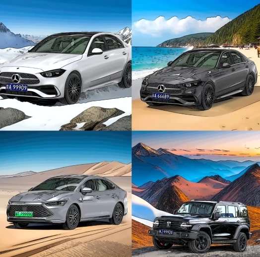 2024,AI画车2.0玩法 半年搞10万+详细玩法拆解