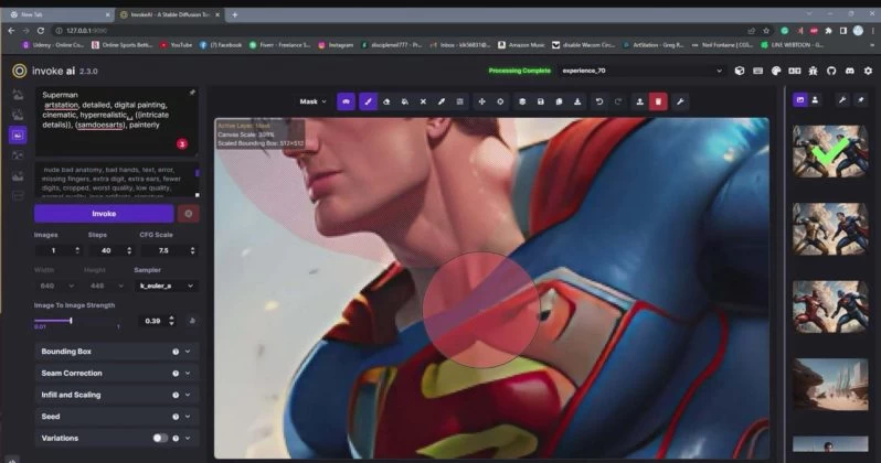 【震惊】Invoke AI 绘画教程-0基础创作可以销售的完美插图